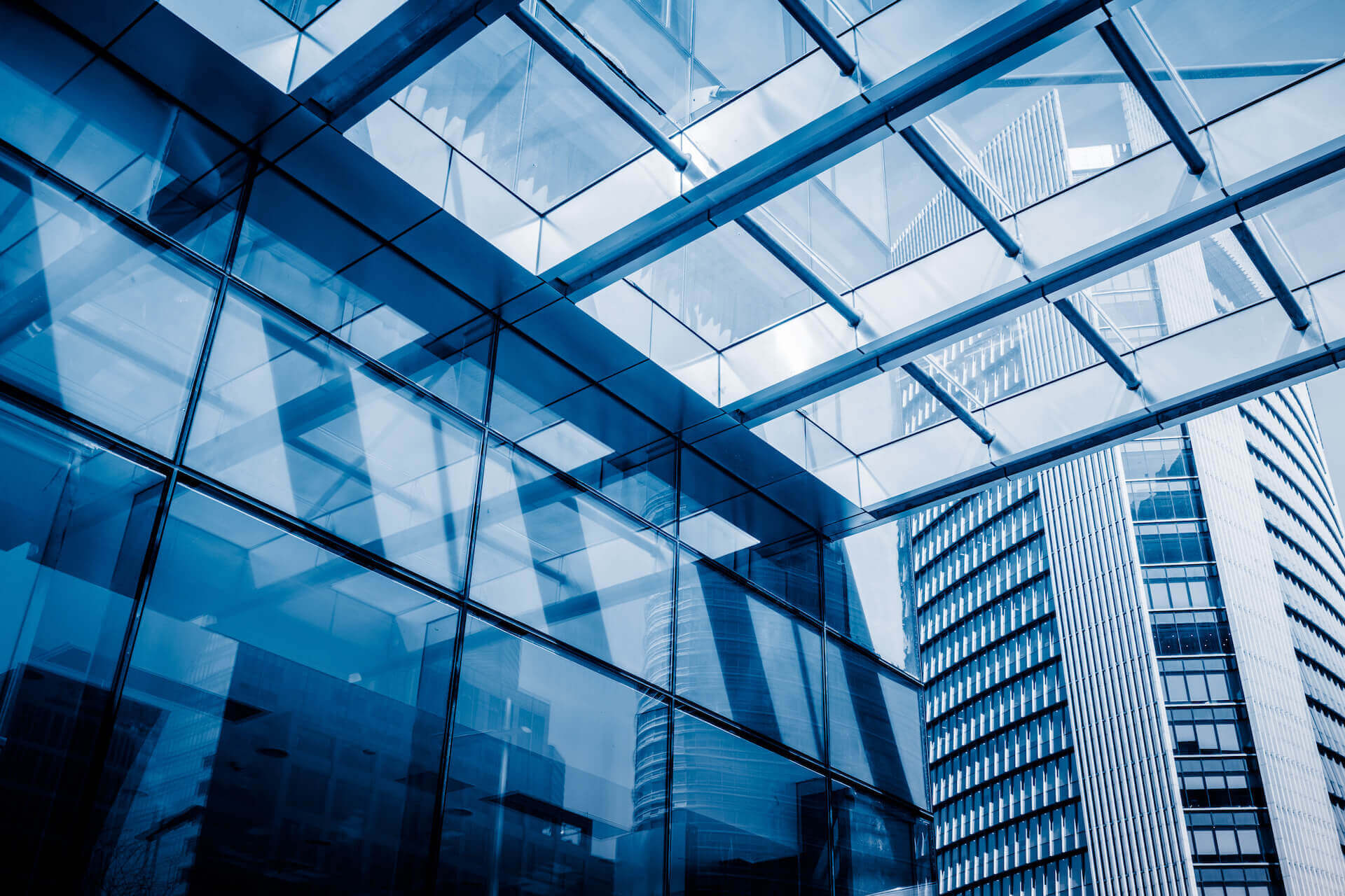 Picture of glass building