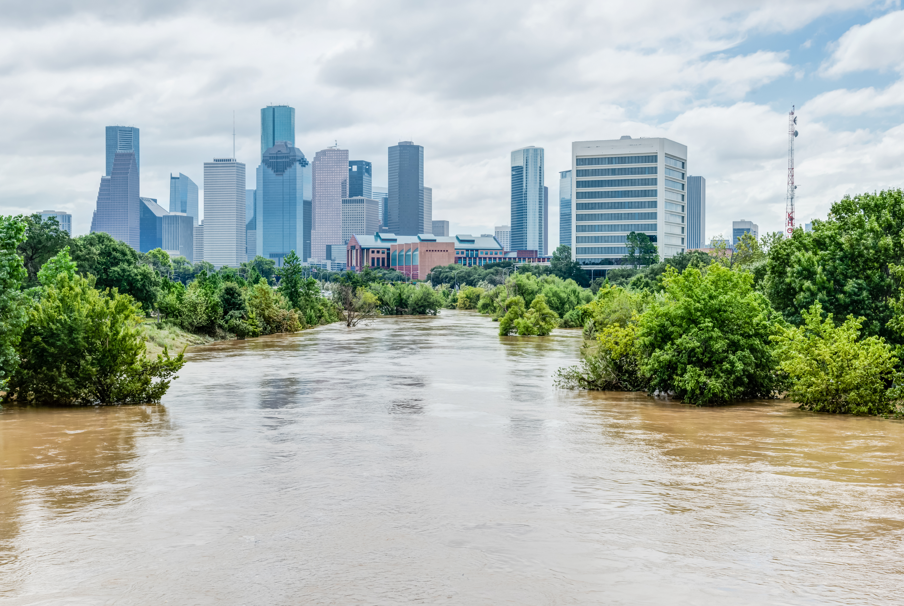 Flooded City CRE Climate Risk